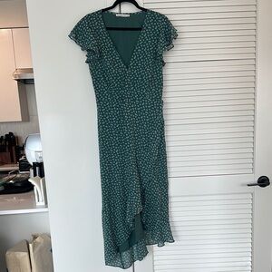 Abercrombie&Fitch Angel Sleeve Front Wrap Dress